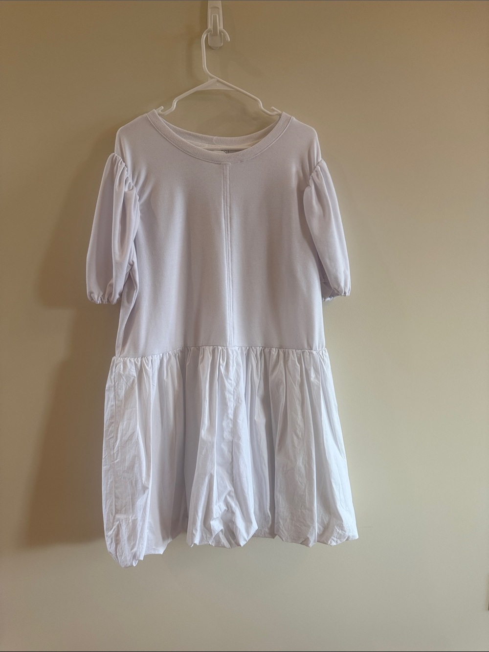 Tuckernuck White Puff Sleeve Casual Dress